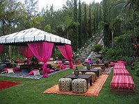 Moroccan tents drapping